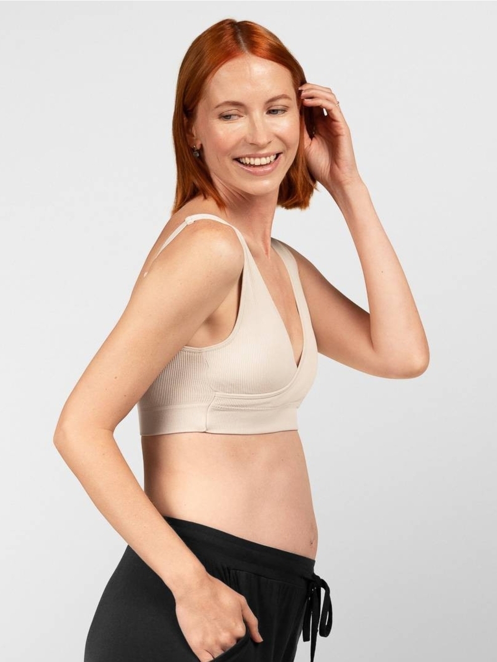 Kindred by Kindred Bravely Women's Adjustable Crossover Nursing Bra XXL Busty - Picture 3 of 6